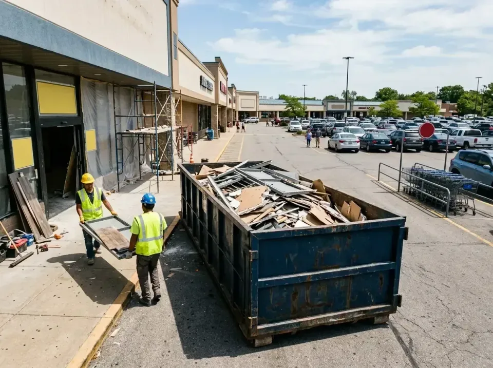 retail-store-renovation-debris-003 — frequently asked questions, Roll-off Dumpster Rentals in North Aurora, IL